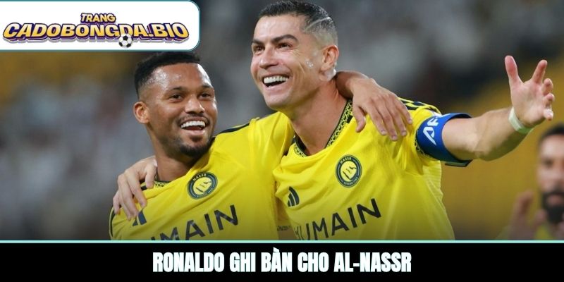Ronaldo ghi bàn cho Al-Nassr