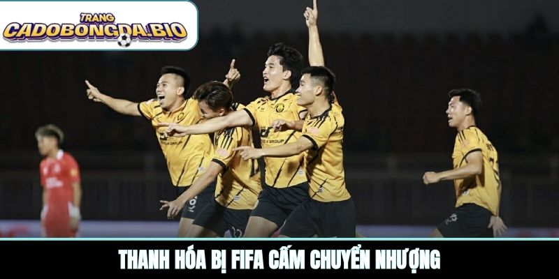 Thanh Hóa bị FIFA cấm chuyển nhượng